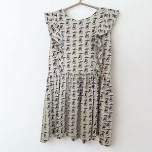 Lila and Hayes knit majestic monkey print dress  size 5